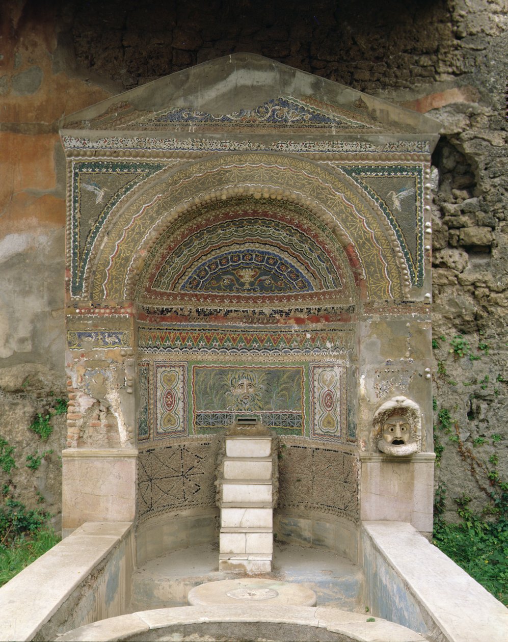 House of the Great Fountain, Street of Mercury, Pompei, Italia (bilde) av Roman