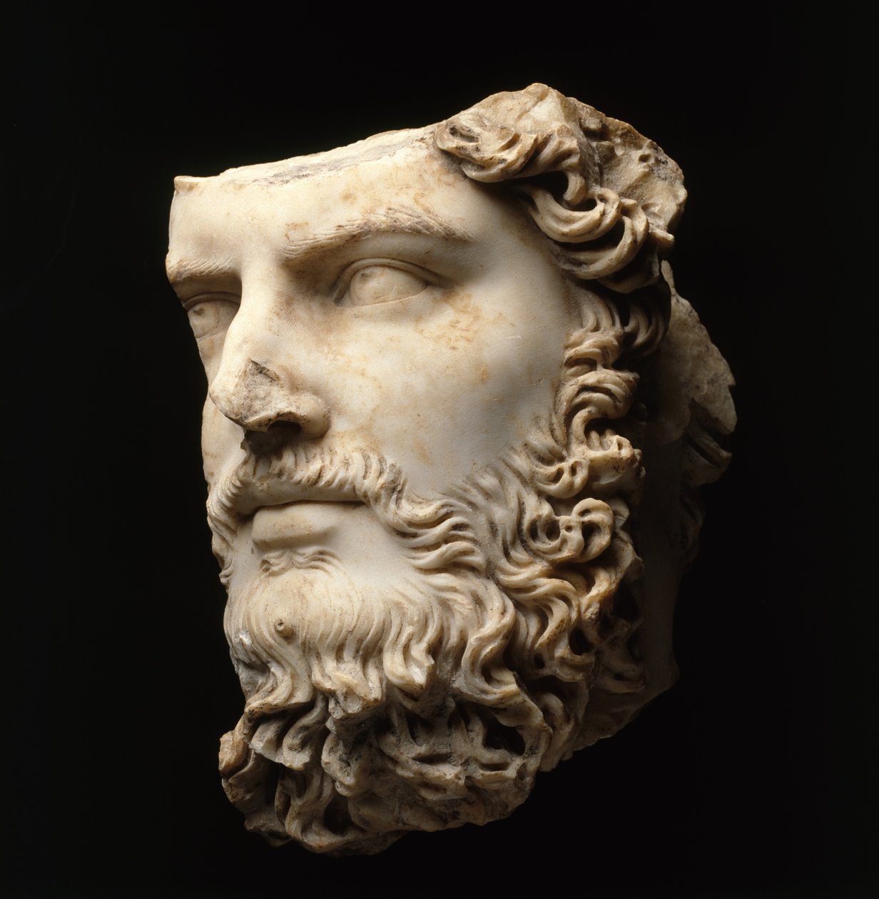 Portrett av medkeiseren Lucius Verus av Roman