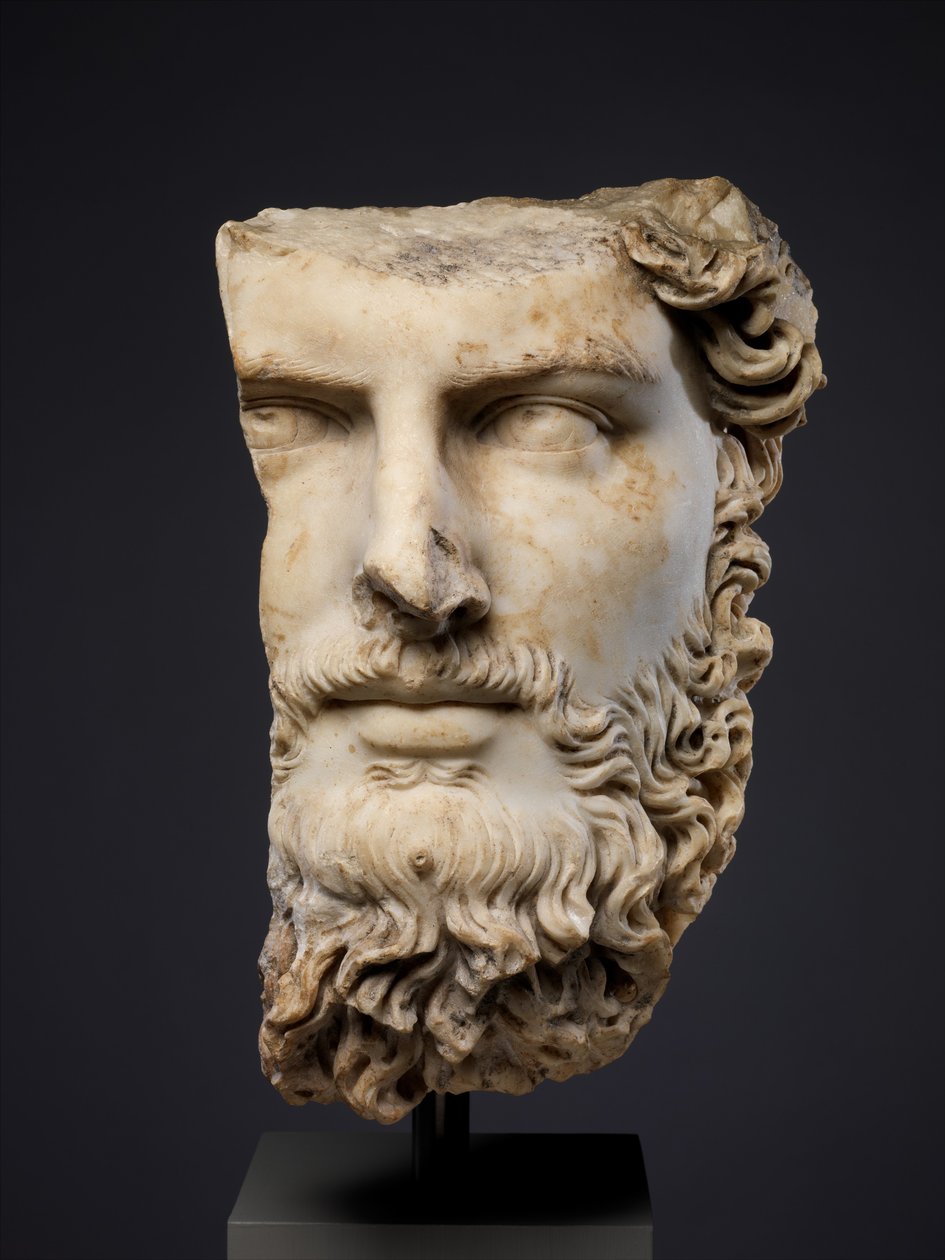 Portrett av medkeiseren Lucius Verus av Roman