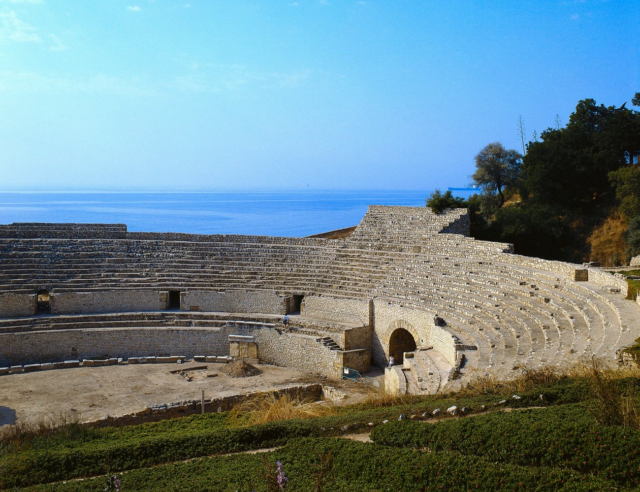 Romersk amfiteater i Tarragona av Roman