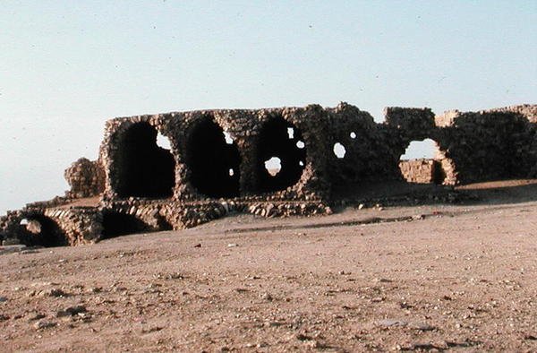 Ruinene av den romerske akvedukten av Roman