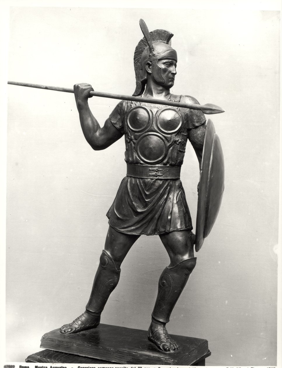 Samnittisk krigerstatuett av Roman