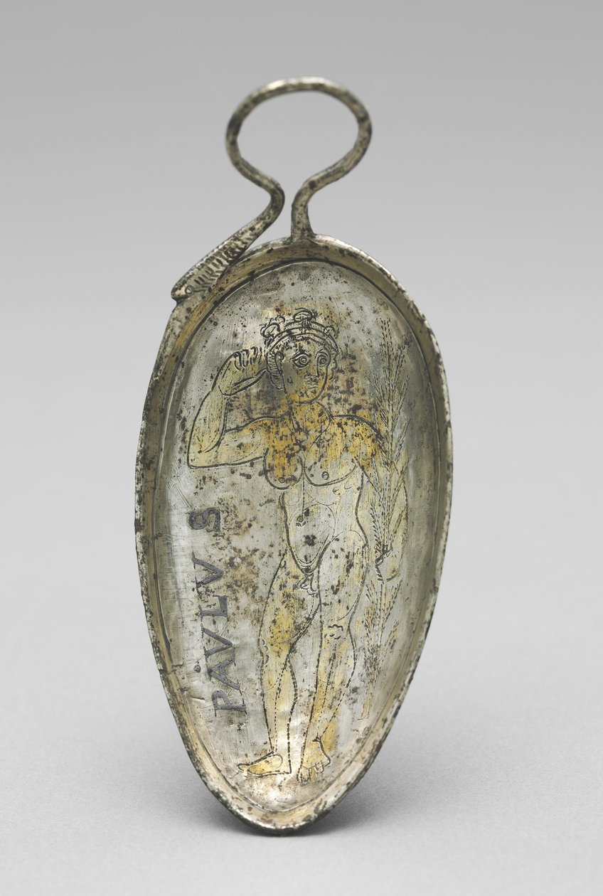 Skje med Saint Paul som idrettsutøver, 350-400 av Roman