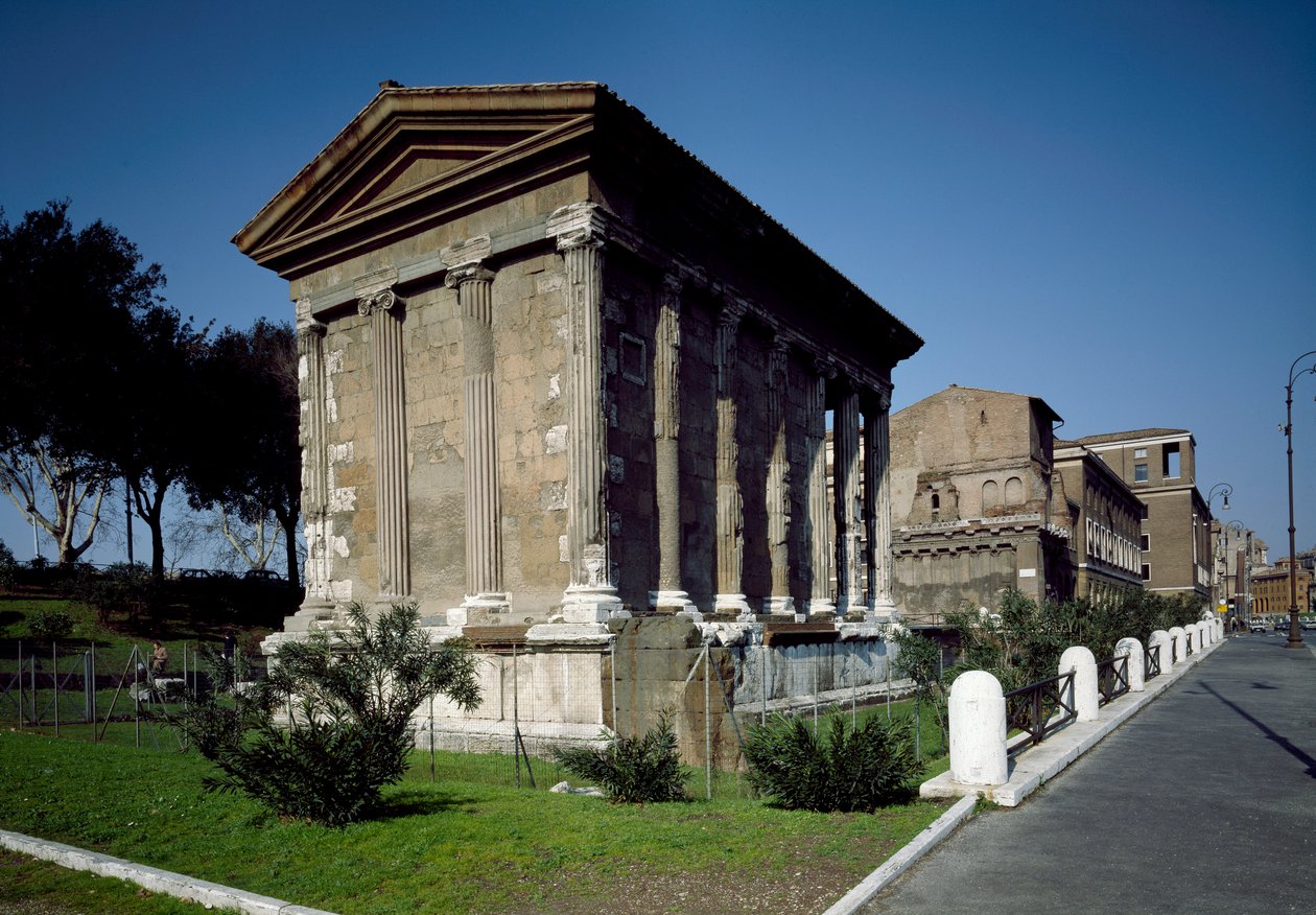 Temple of Fortuna Virilis, 2. århundre f.Kr av Roman