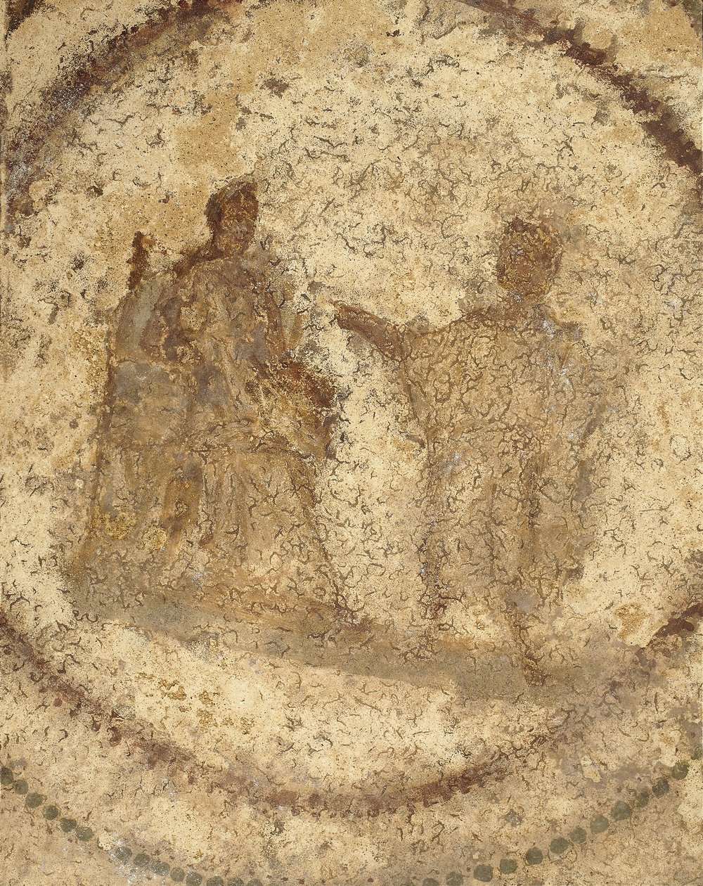 Bebudelsen, slutten av det 2. århundre, Roma (fresco) av Roman