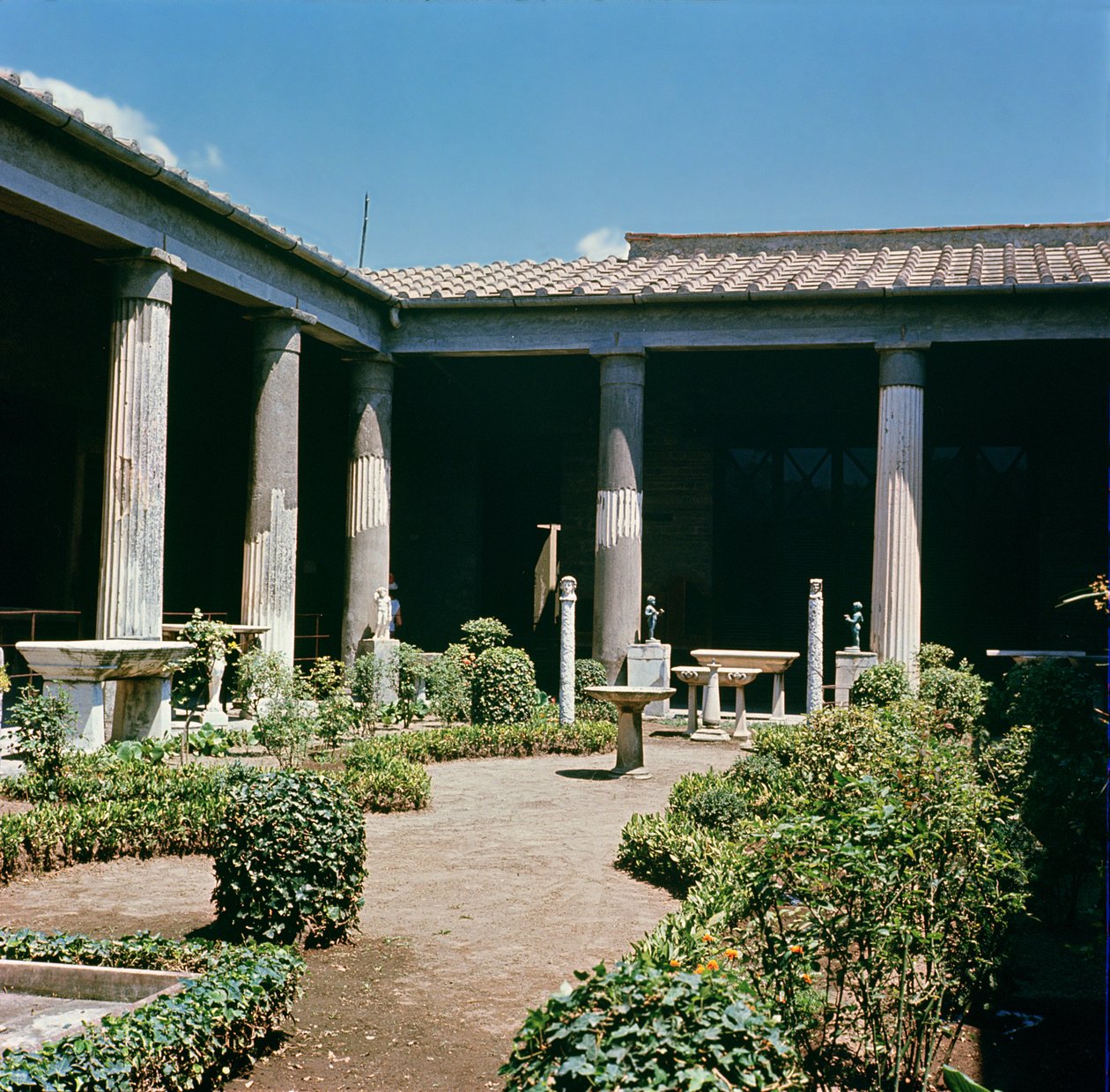Atrium, huset til Vettii av Roman