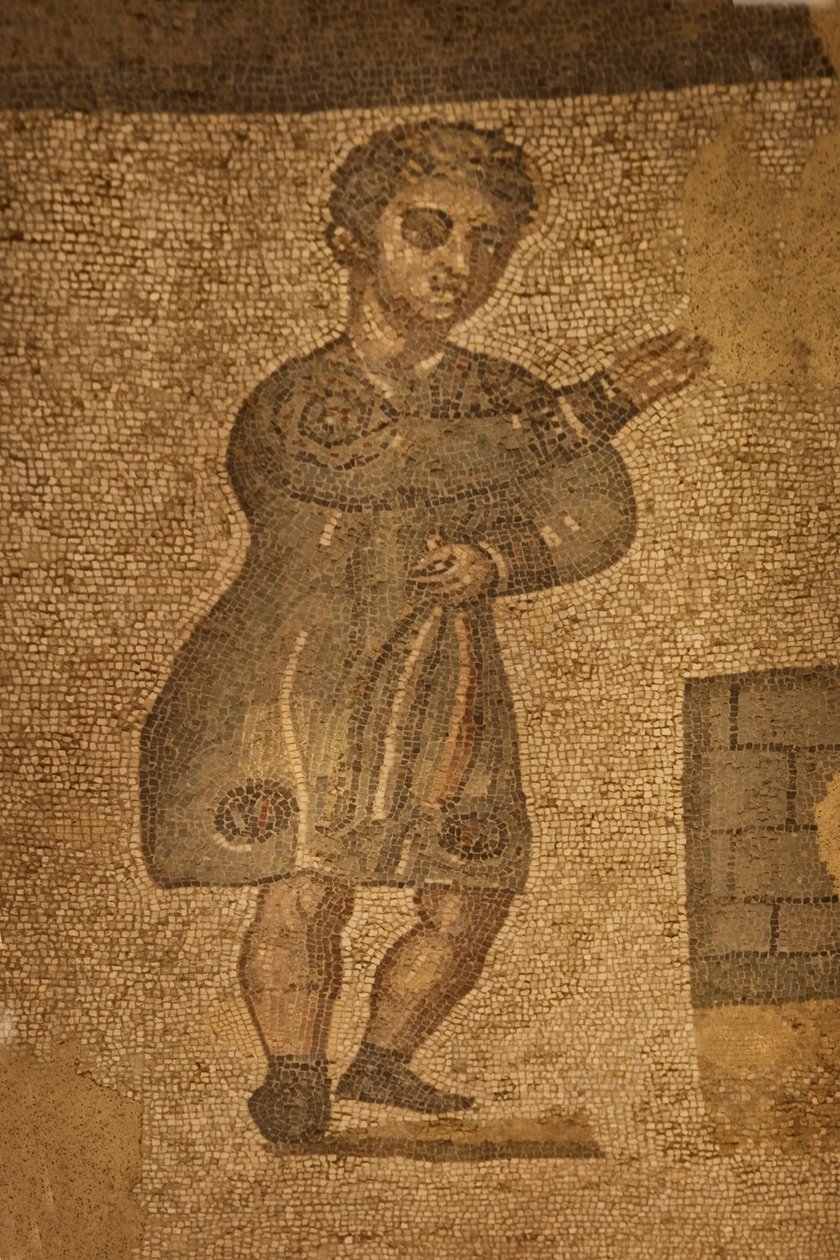 Two Apse Room, gulvmosaikk, Villa Romana del Casale, Piazza Armerina, Sicilia, Italia (bilde) av Roman