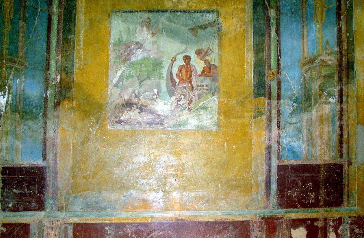 Veggmaleri fra House of the Tragic Poet av Roman