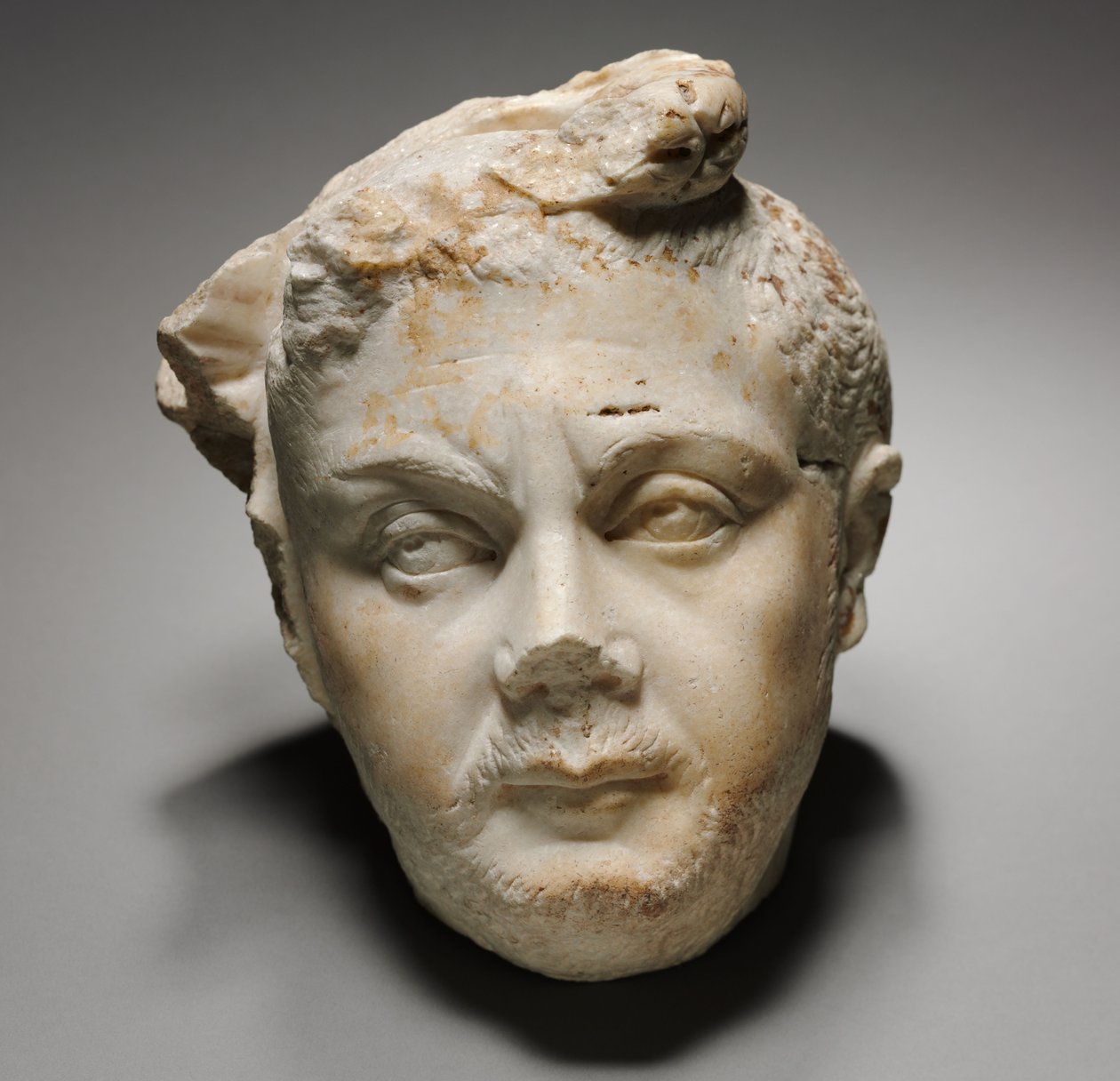 Head of Trajan av Roman Imperial Period