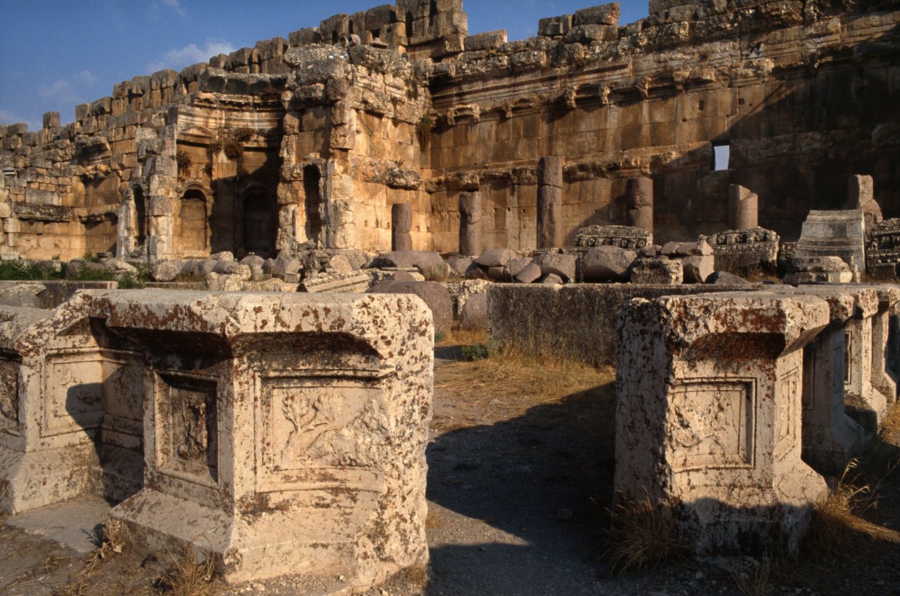 Sanctuary of Jupiter Heliopolitanus, The Great Court, High Imperial Period (27 f.Kr.-395 e.Kr.) av Roman Imperial Period