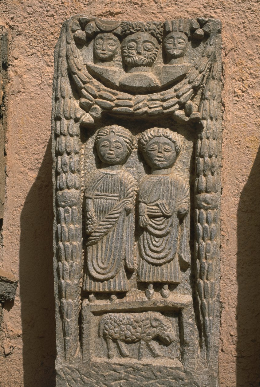 Stela, høykeisertid (27 f.Kr.–395 e.Kr.) av Roman Imperial Period