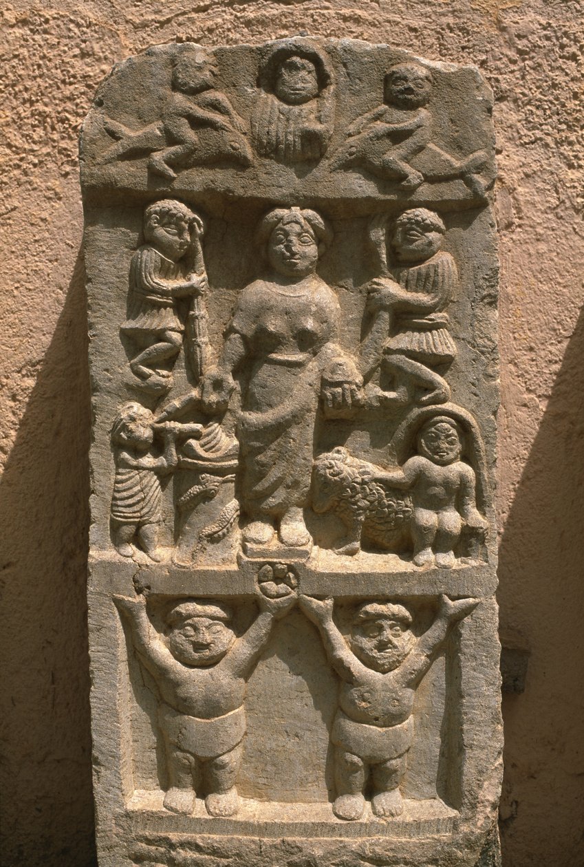 Stela, høykeisertid (27 f.Kr.–395 e.Kr.) av Roman Imperial Period
