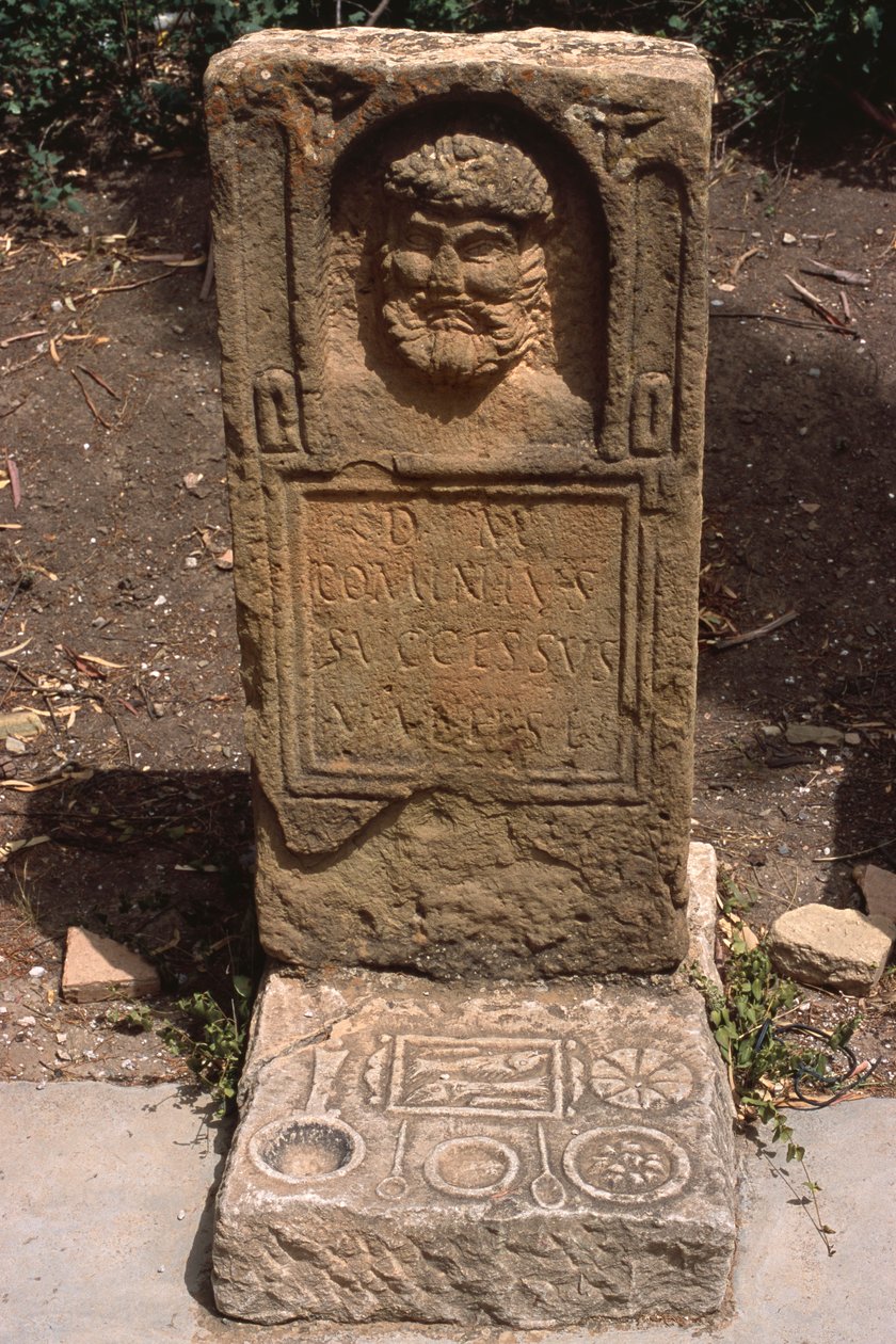 Stela, høykeisertid (27 f.Kr.–395 e.Kr.) av Roman Imperial Period