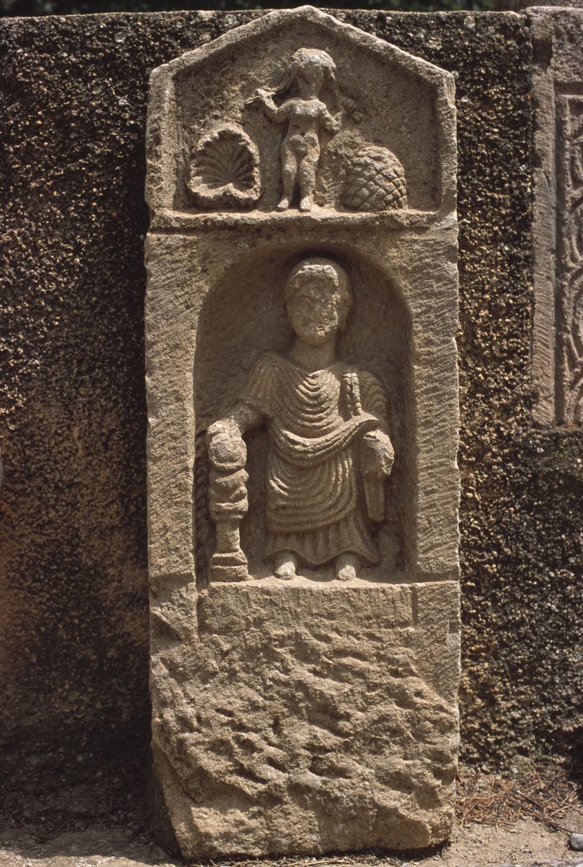 Stela, høykeisertid (27 f.Kr.–395 e.Kr.) av Roman Imperial Period