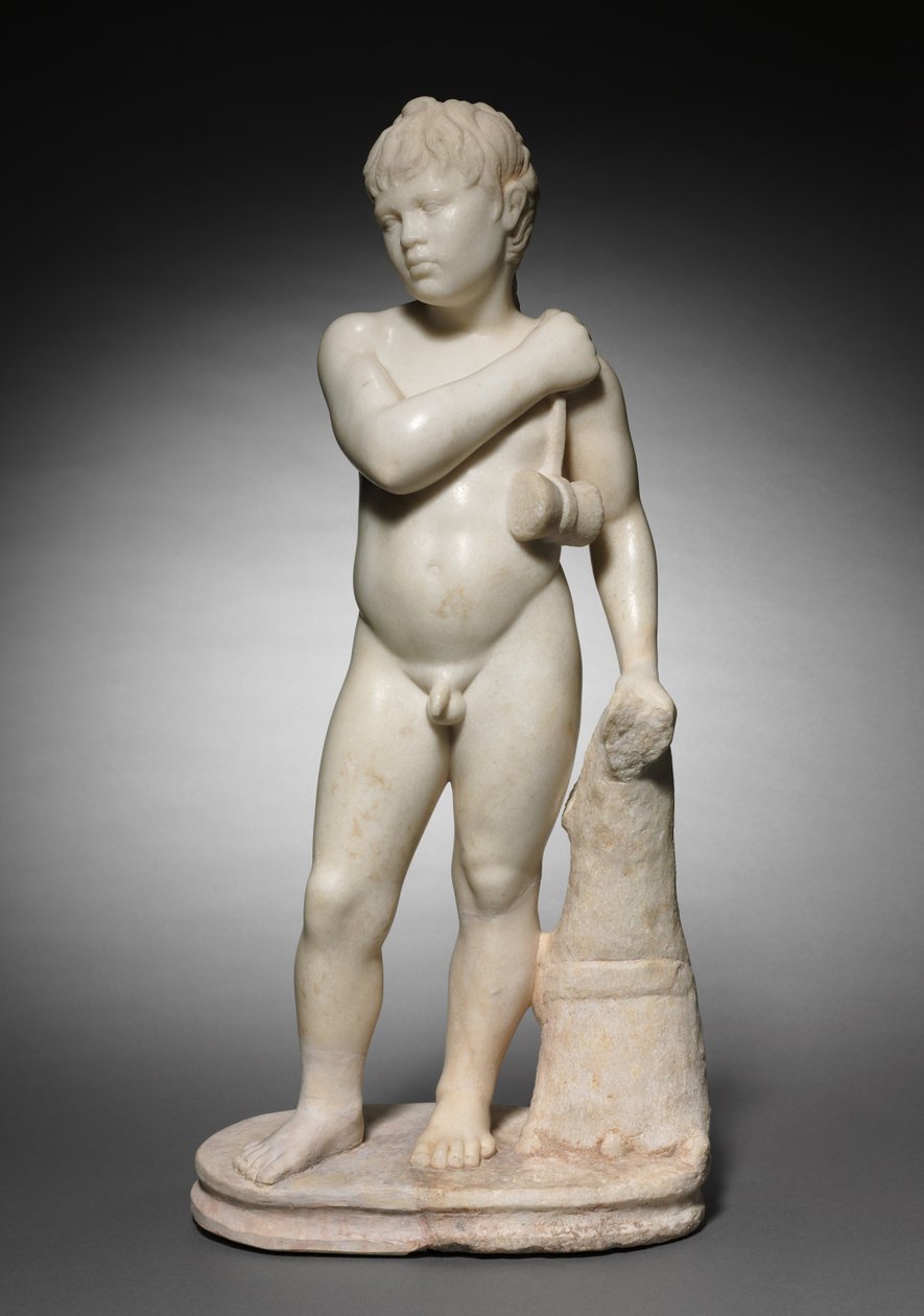 Ungdom med hoppevekter, c.40-70 av Roman Imperial Period