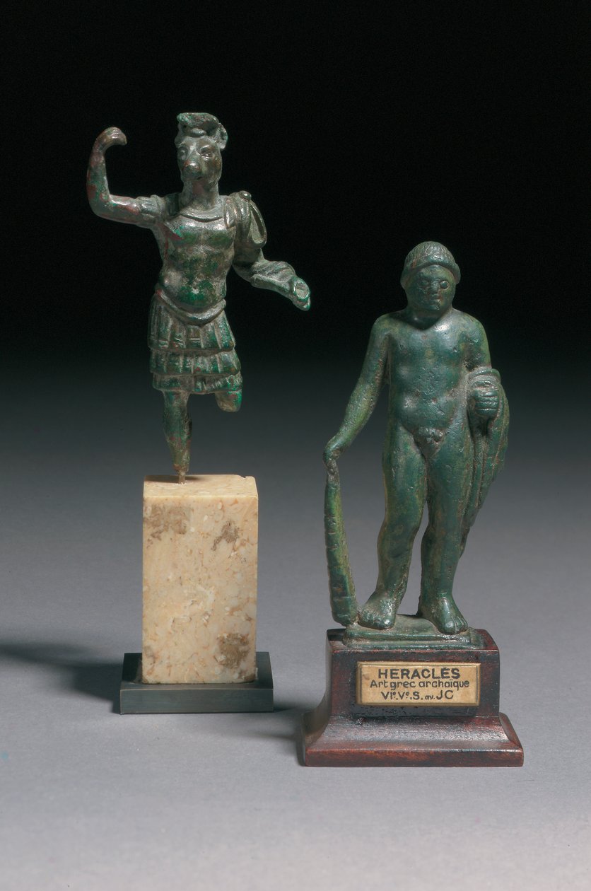 Figur av Psychopomp Hermanubis, ca. 2. århundre e.Kr av Roman Period Egyptian