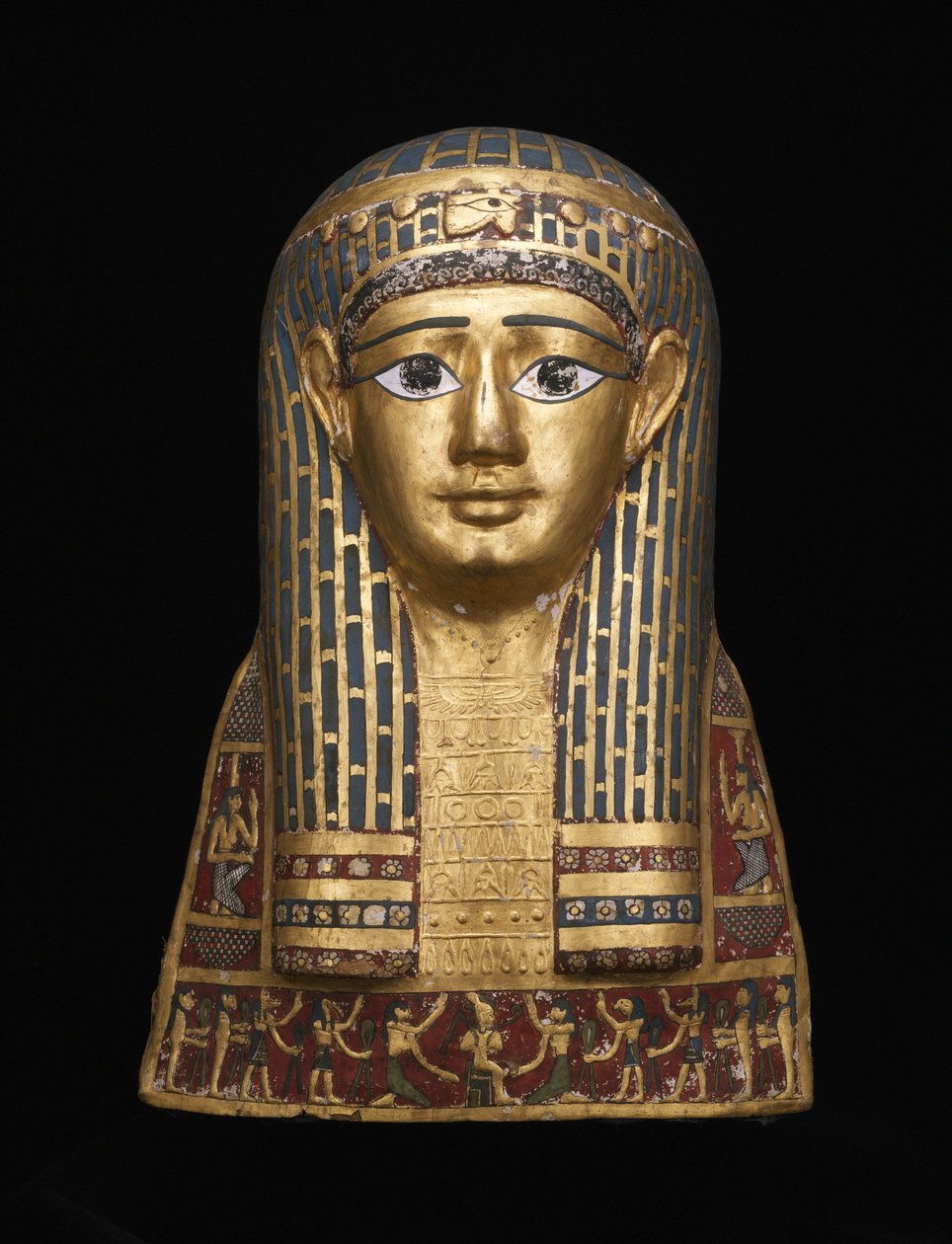 Mummy Head Cover, 1. århundre f.Kr av Roman Period Egyptian