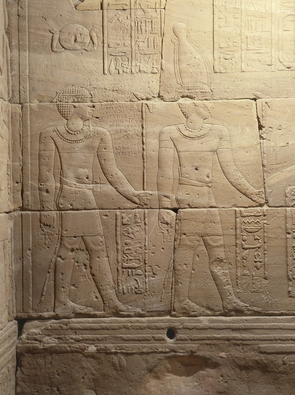 Dendur-tempelet, ca. 10 f.Kr. (eolisk sandstein) av Roman Period Egyptian