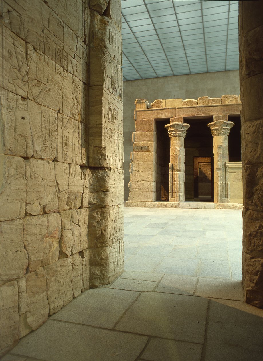 Dendur-tempelet, ca. 10 f.Kr. (eolisk sandstein) av Roman Period Egyptian