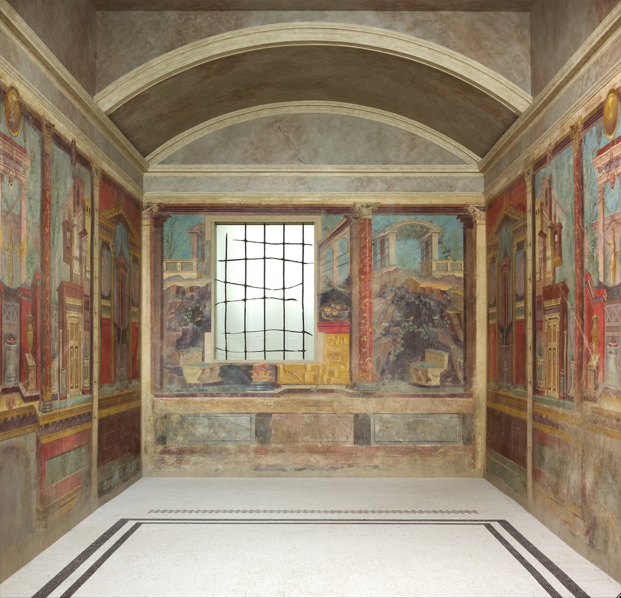 Cubiculum fra en villa ved Boscoreale, ca. 50-40 f.Kr av Roman Republican Period