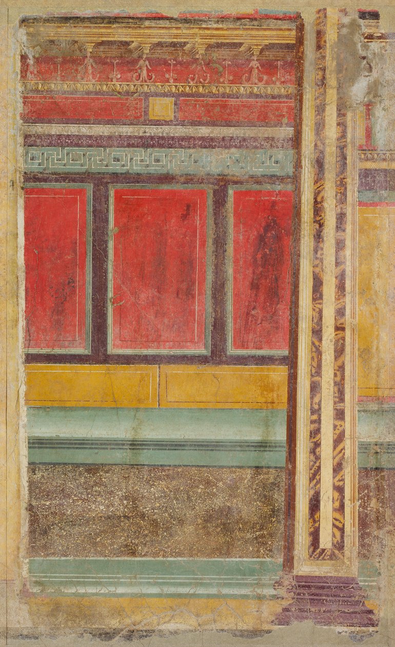Veggmaleri fra en villa i Boscoreale, ca. 50–40 f.Kr. av Roman Republican Period