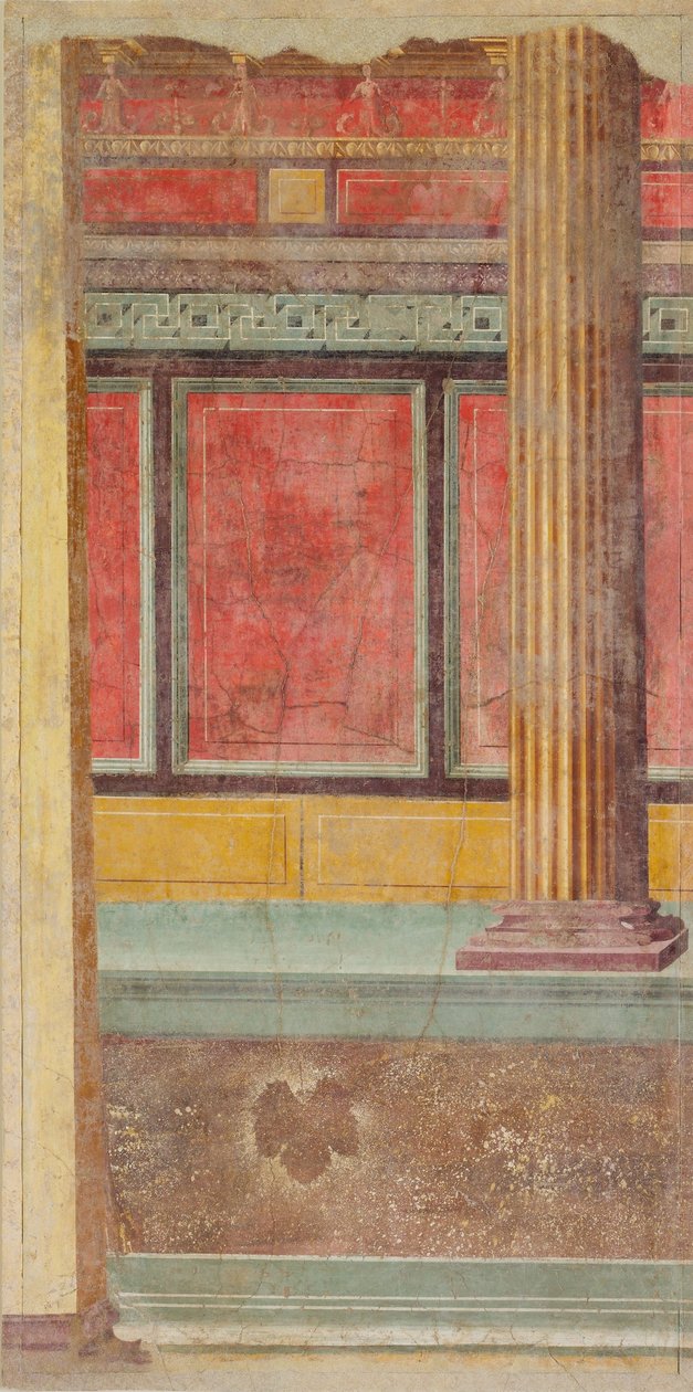 Veggmaleri fra en villa i Boscoreale, ca. 50–40 f.Kr. av Roman Republican Period