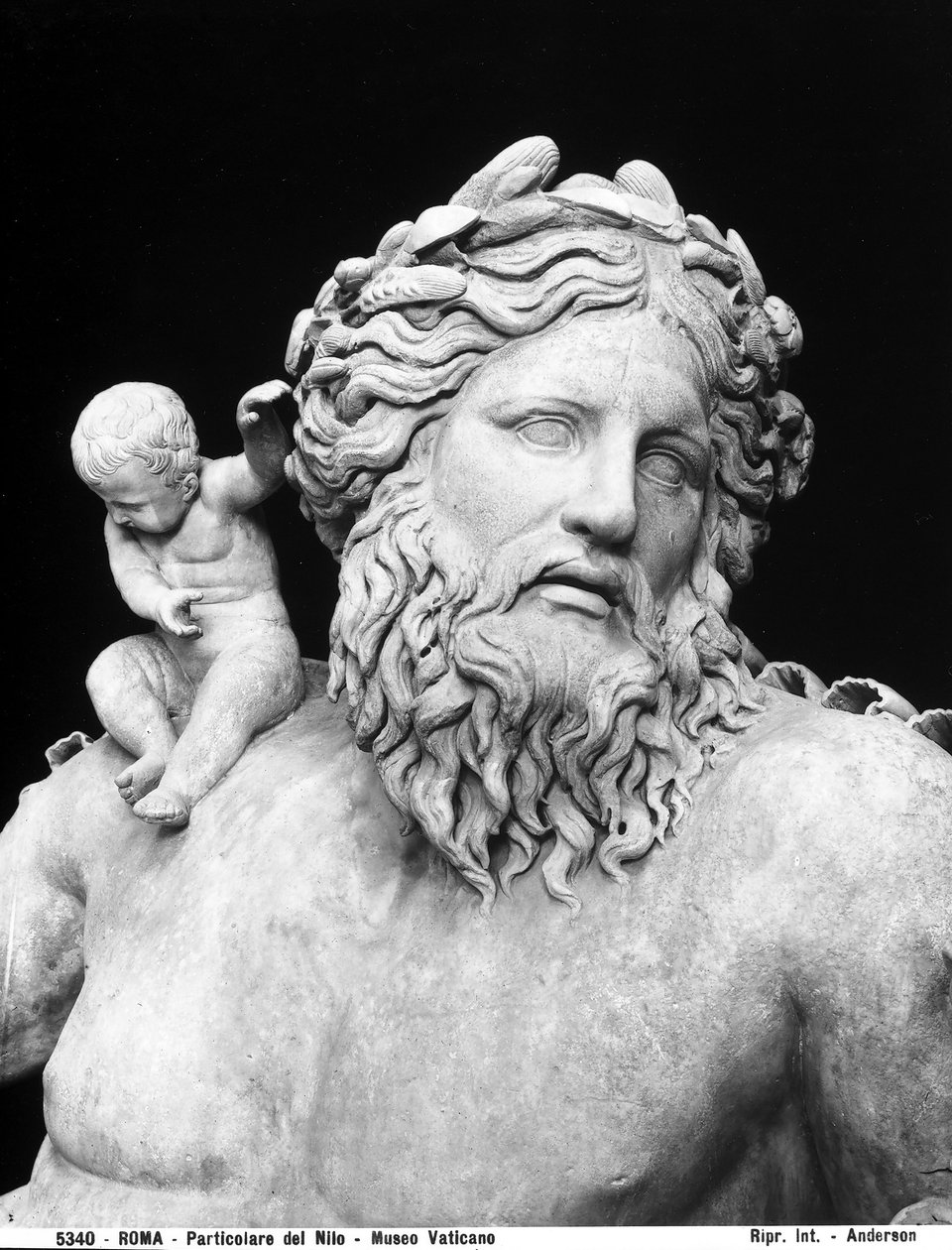 Allegory of the River Nile (marmor) (detalj av 264717) av Roman Roman