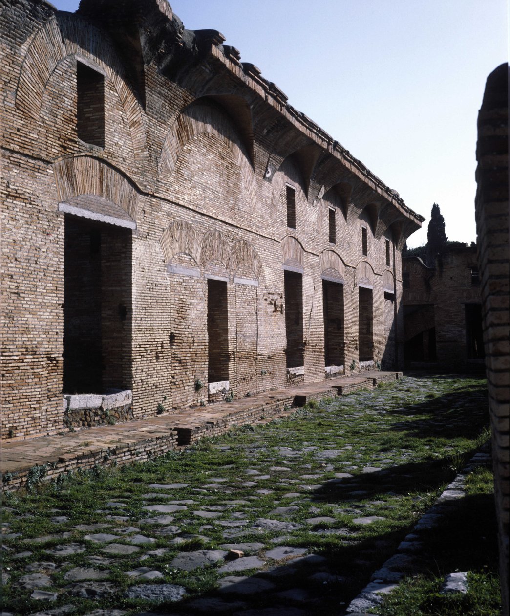 Ancient Ostia: House of Diana (House of Diana), i "Insula" ved Via dei Balconi. av Roman Roman