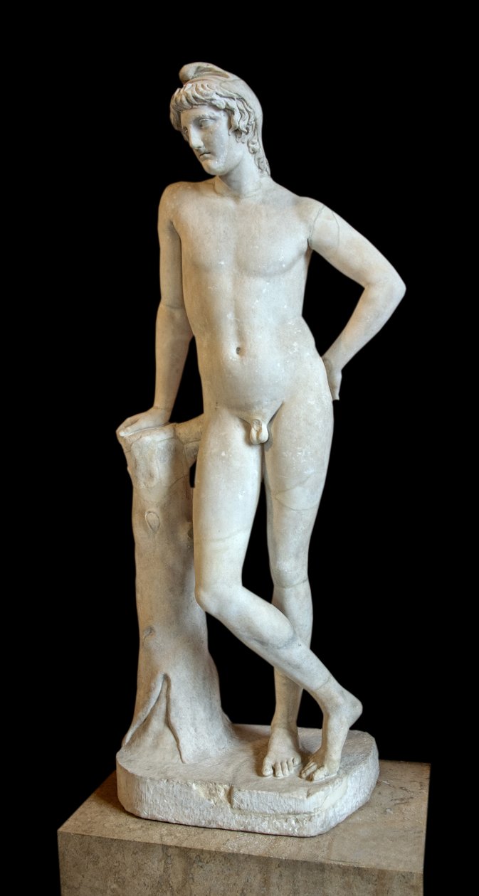 Art Grece Paris kalt Paris de Lansdowne, begynnelsen av det 2. århundre e.Kr., marmor av Roman Roman