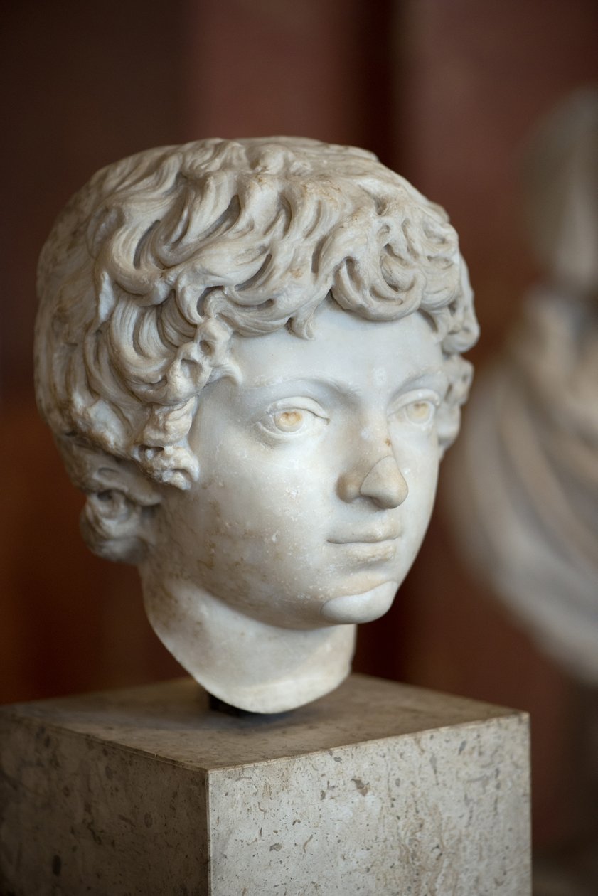 Art Roma-sjef for den romerske keiseren Caracalla Child (188–217 e.Kr.) av Roman Roman