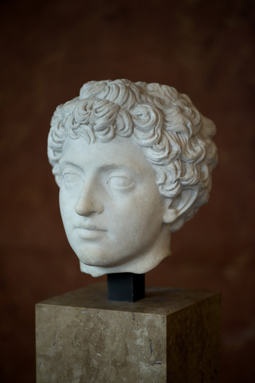 Art Roma Leder av den romerske keiseren Mark Aurele Young (121 - 180 e.Kr.) Marmor av Roman Roman