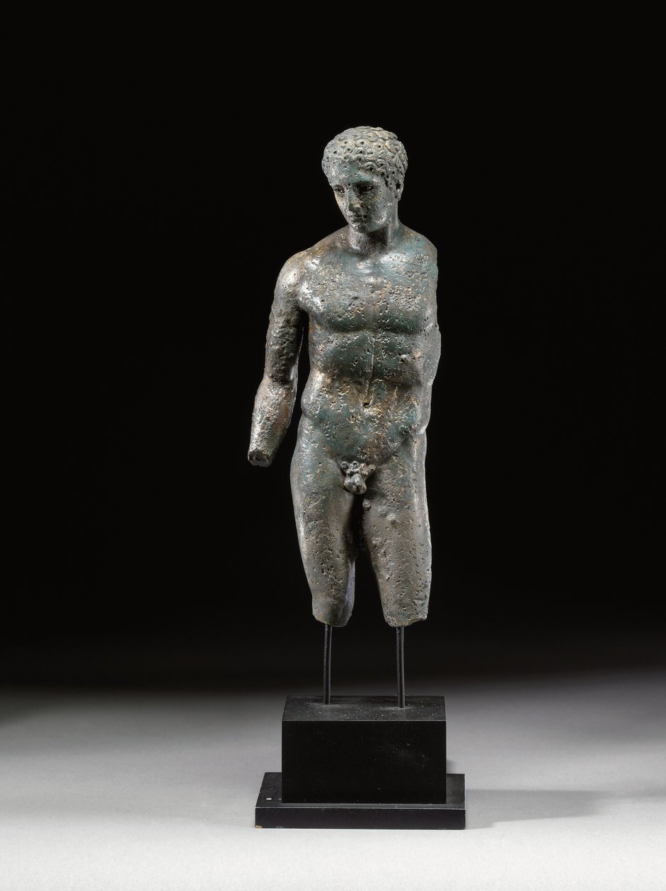 Atlet, ca. slutten av 1. århundre f.Kr. - tidlig 1. århundre e.Kr. (bronse) av Roman Roman