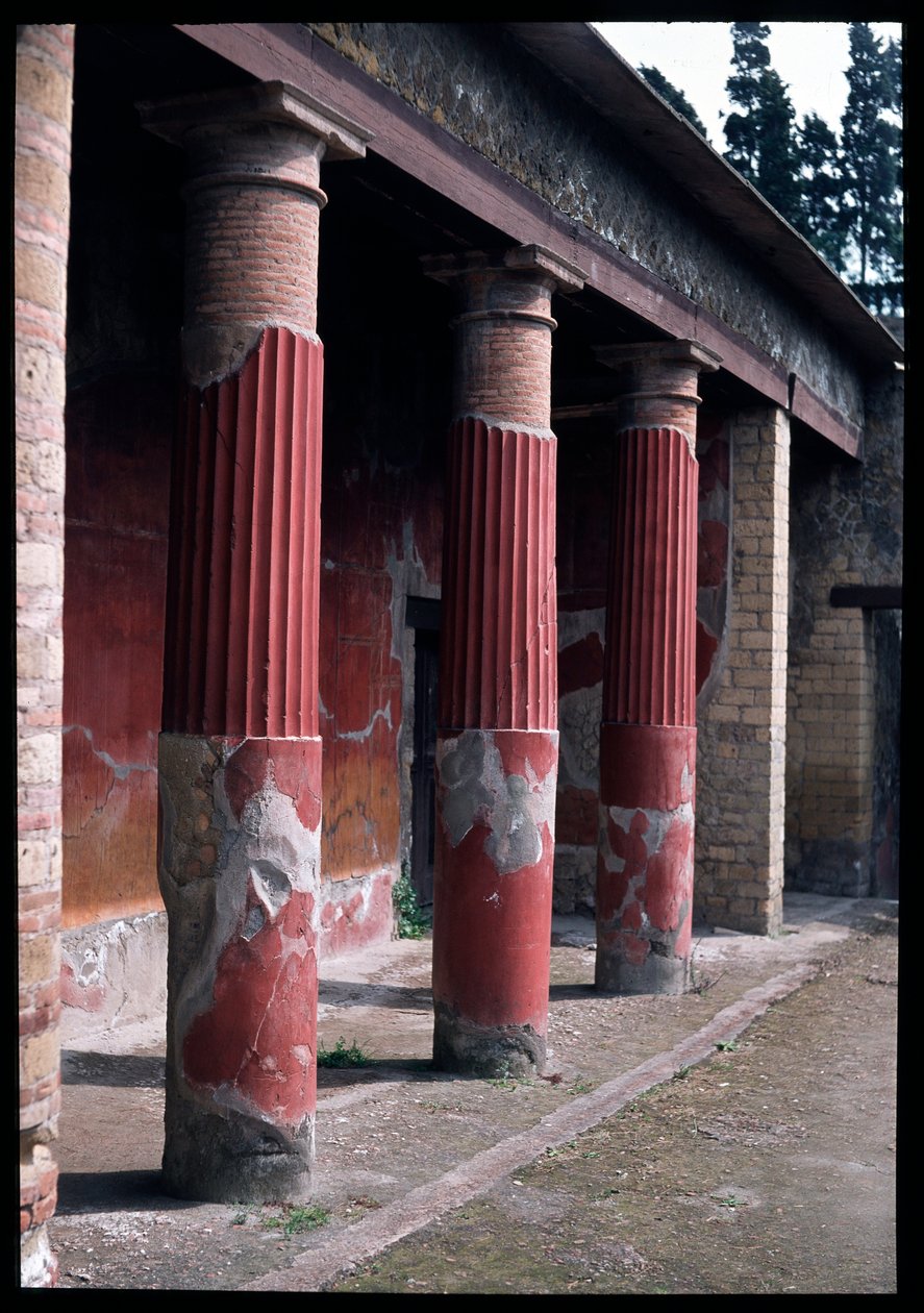 Atrium av Casa sannitica, 5. århundre f.Kr.-1. århundre e.Kr av Roman Roman