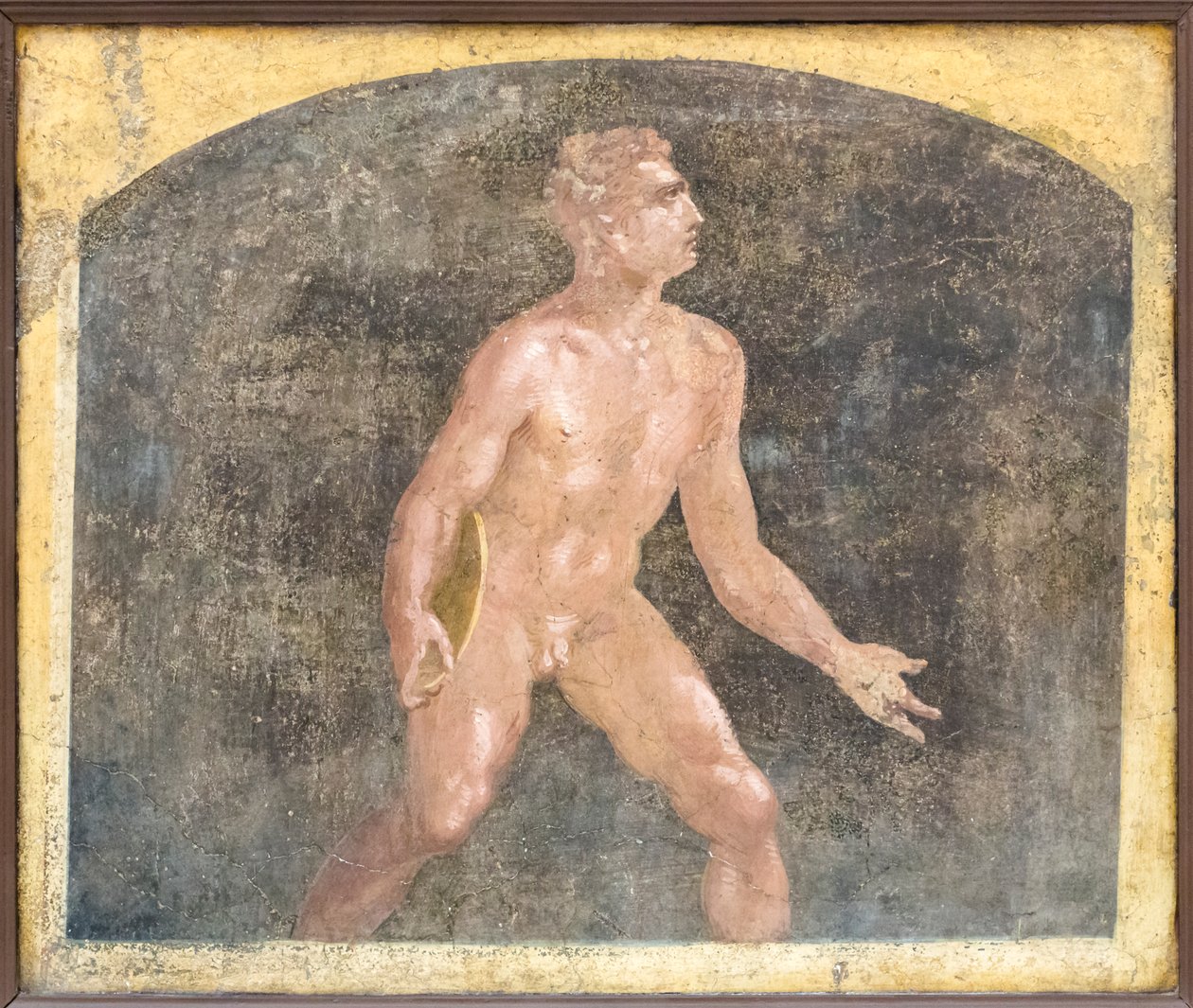 Discobolus, fra villaen til Arianna i Stabiae av Roman Roman