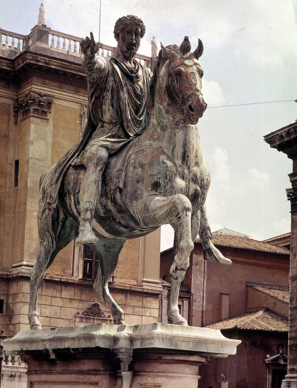 Rytterstatue av Marcus Aurelius - Campidoglio-plassen, Roma av Roman Roman