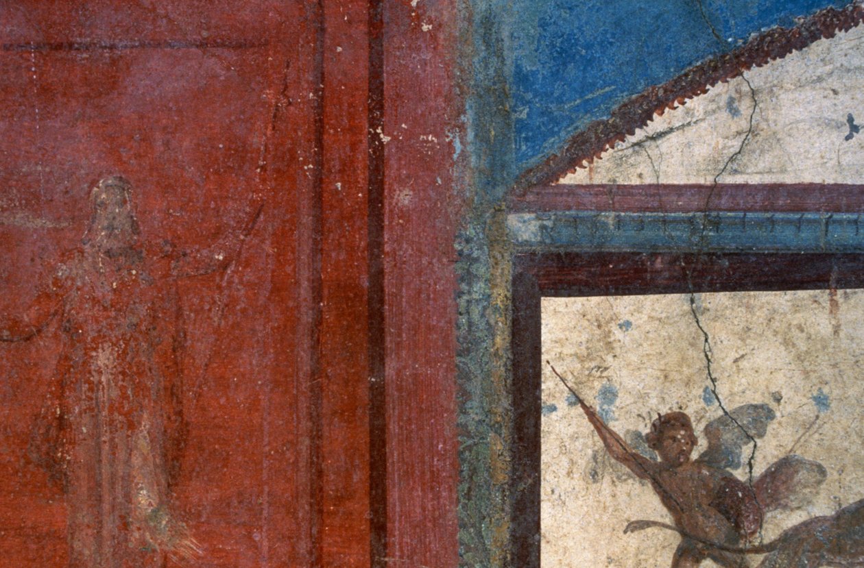 Freske fra House of Ceii, Pompeii (UNESCOs verdensarvliste av Roman Roman