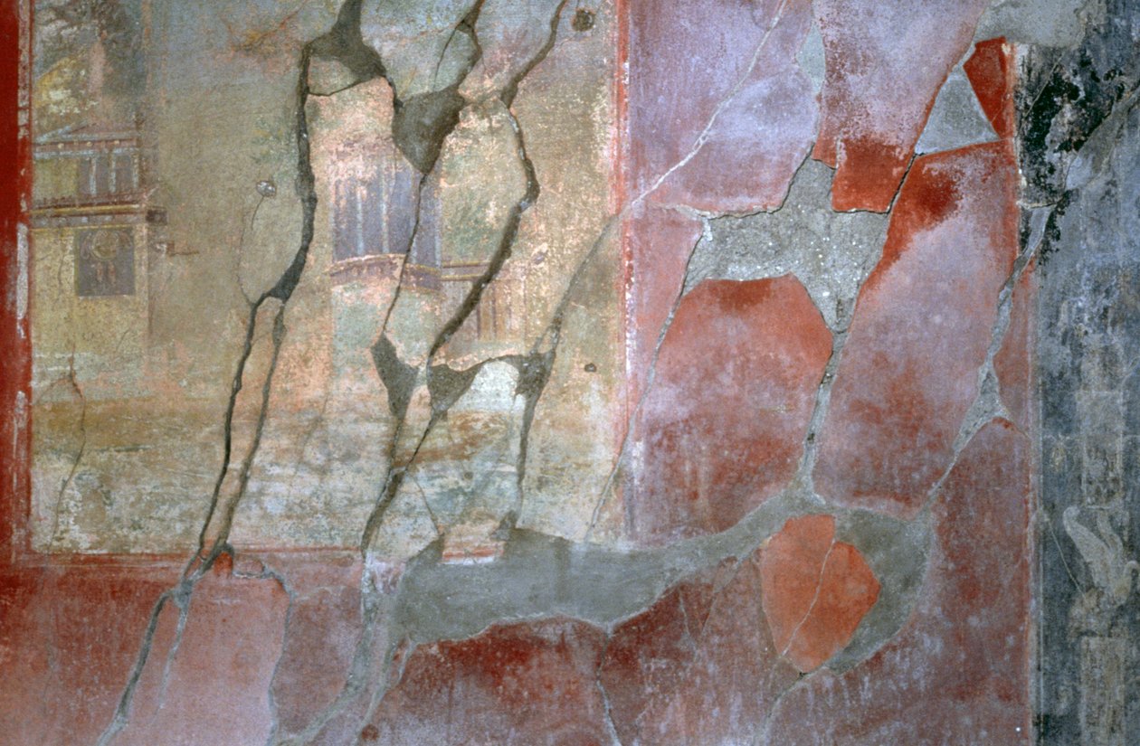 Freske fra House of Ephebus, Pompeii (UNESCOs verdensarvliste av Roman Roman