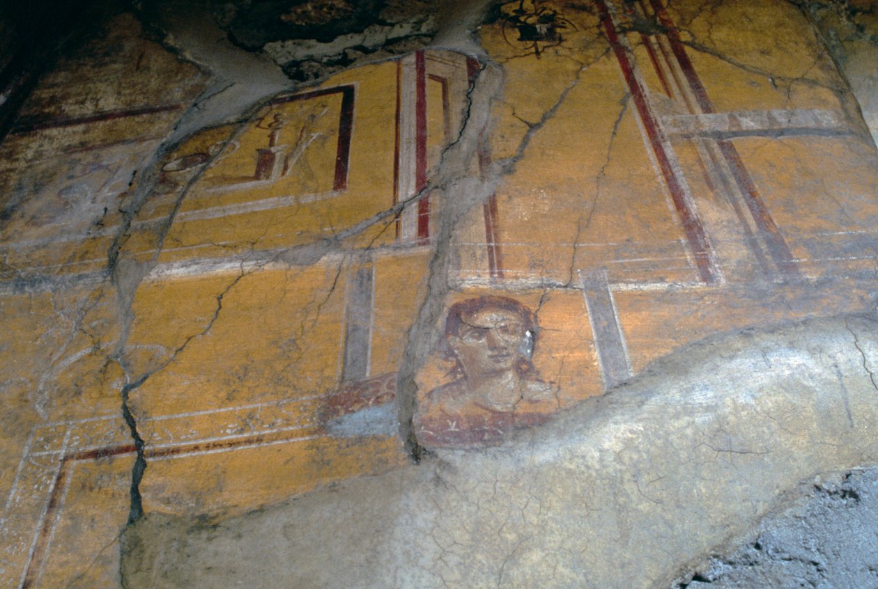 Freske fra House of Golden Cupids, Pompeii (UNESCOs verdensarvliste av Roman Roman