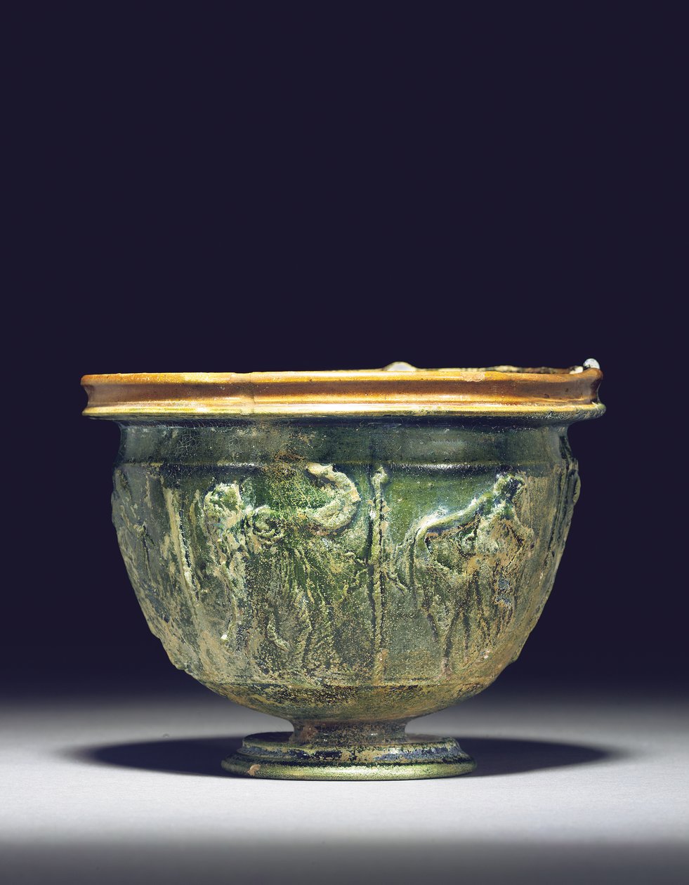 Beger, sent 1. århundre f.Kr. - tidlig 1. århundre e.Kr. (blyglasert keramikk) av Roman Roman