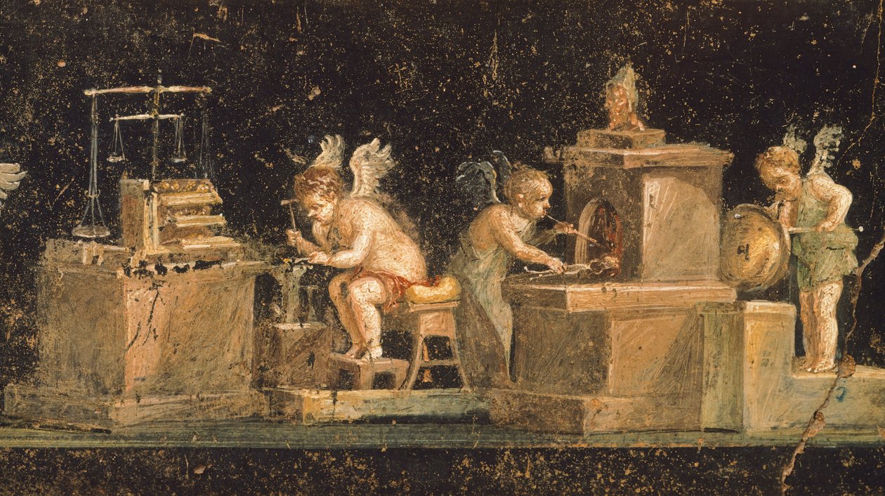 Italia, Campania, Pompeii (UNESCOs verdensarvliste av Roman Roman