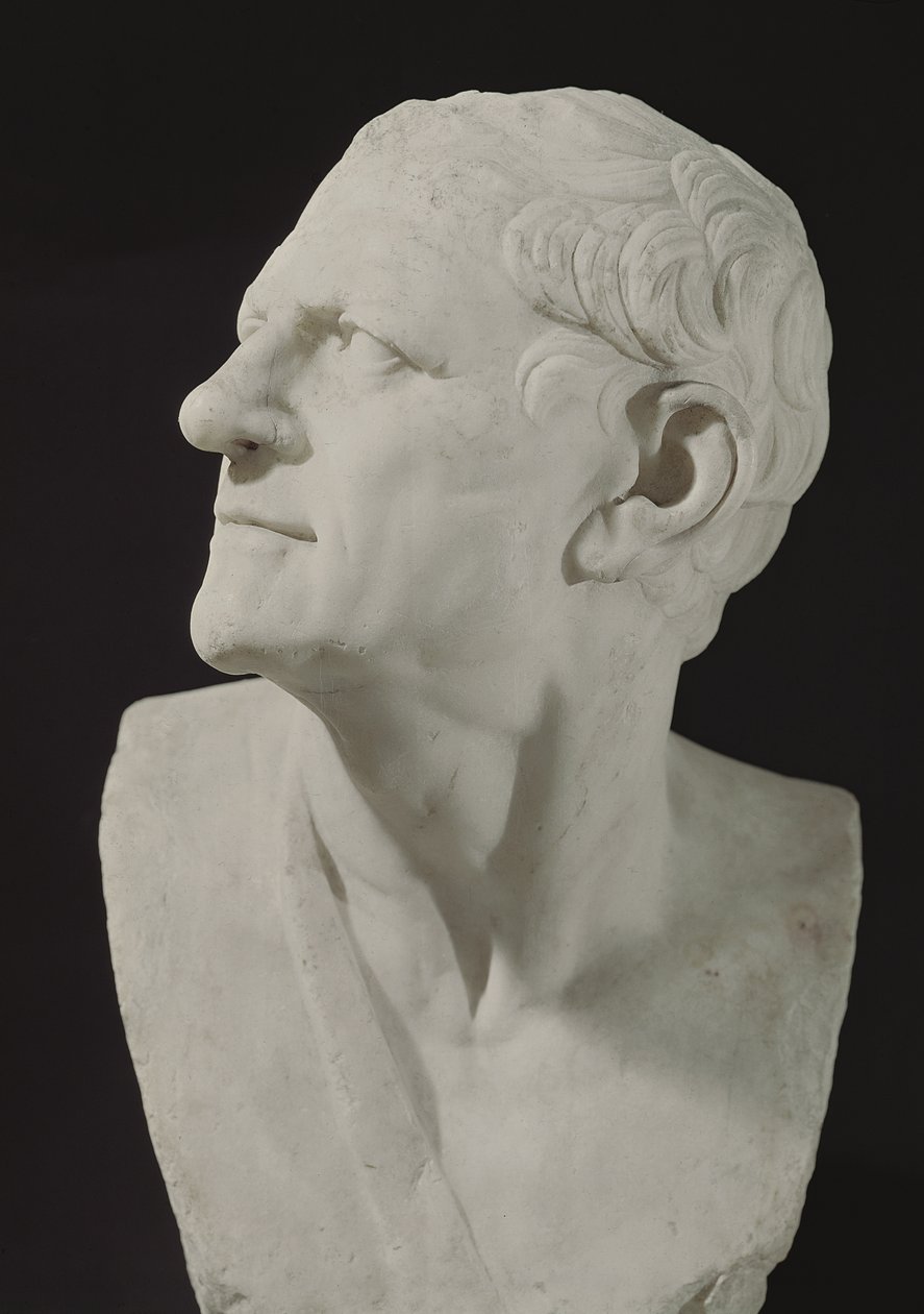 Lysimachus, konge av Thrakia (marmor) av Roman Roman