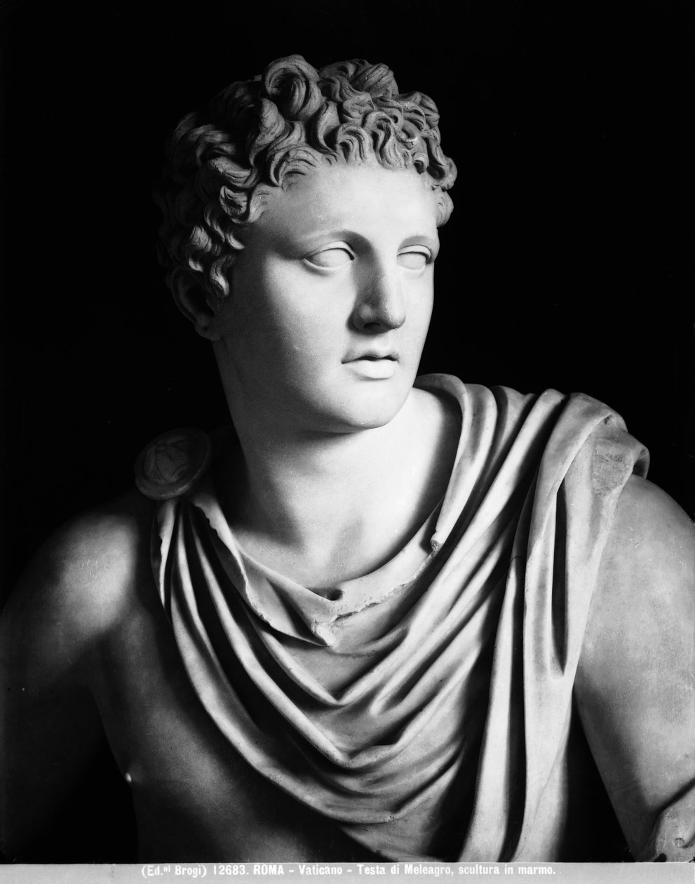 Meleagris (detalj), romersk kopi av en original av Scopas av Roman Roman