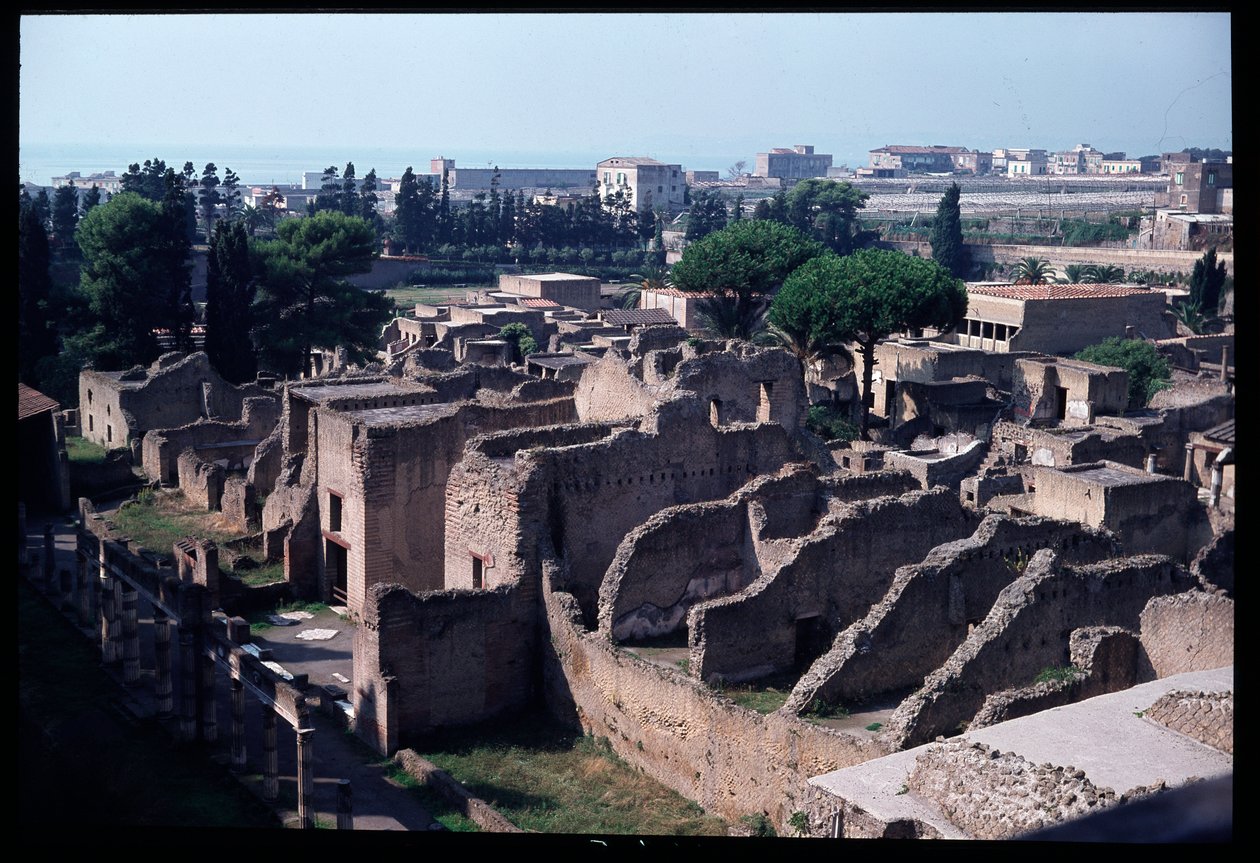Panoramautsikt over det arkeologiske stedet, 5. århundre f.Kr.-1. århundre e.Kr av Roman Roman