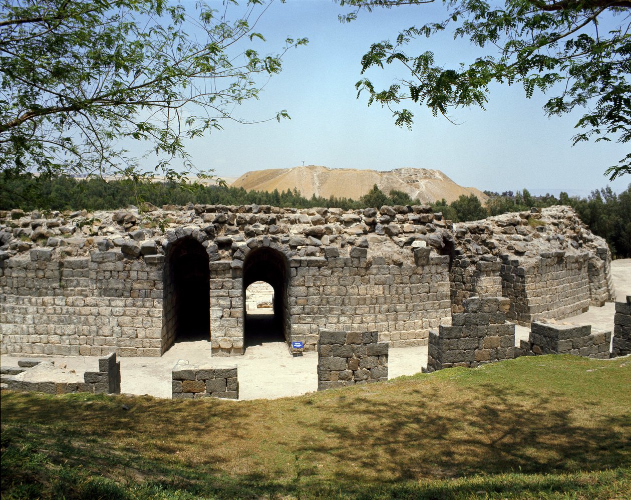 Utsikt over det romerske teateret i Scytopolis, 2. århundre f.Kr.-4. århundre e.Kr av Roman Roman