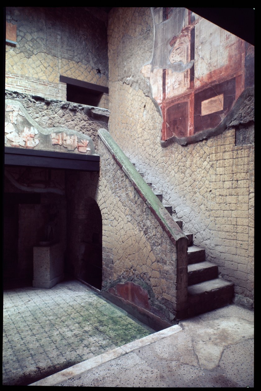 Utsikt over casa del Bel Cortile, 5. århundre f.Kr.-1. århundre e.Kr av Roman Roman