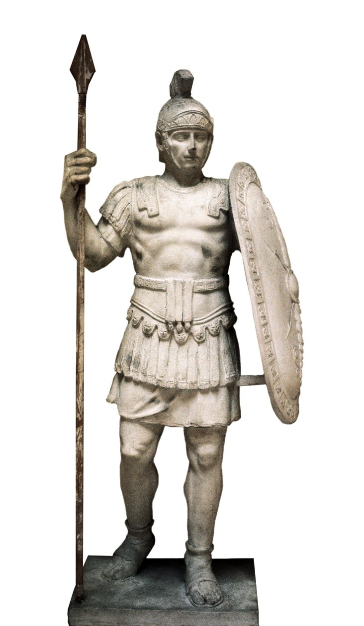 skulptur av en pretorianervakt av Roman Roman