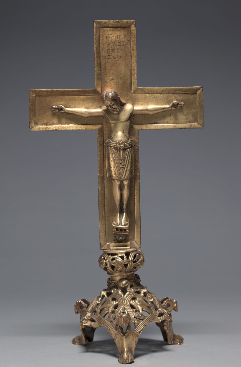 Alterkors med stativ, Hildesheim, Niedersachsen, 1140-1150 av Romanesque