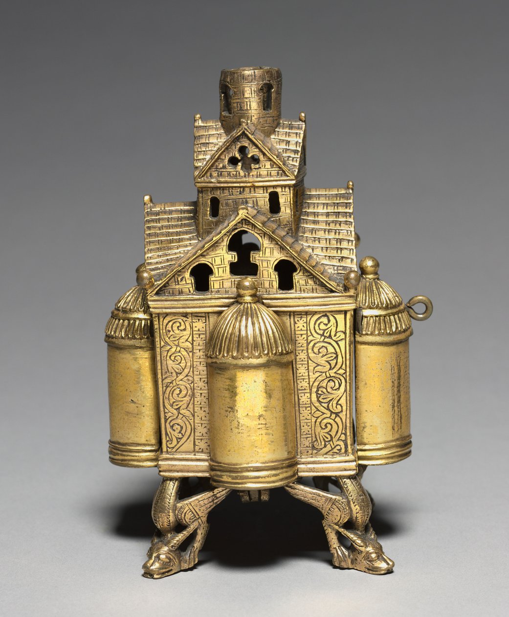 Røkelsesbrenner og stativ for et alterkors, 1150-1175 av Romanesque