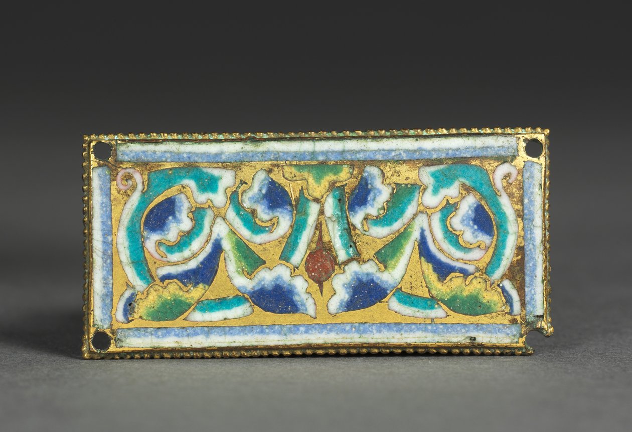 Plakett fra et relikvieskrin, ca. 1180-1190 av Romanesque