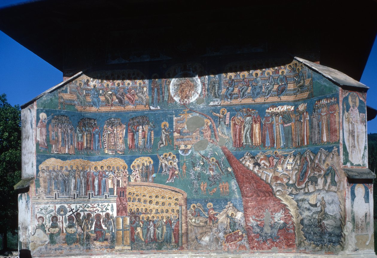 Den siste dommen, 1547-50 av Romanian School